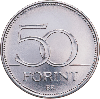 2018 50 forint érme Családok éve