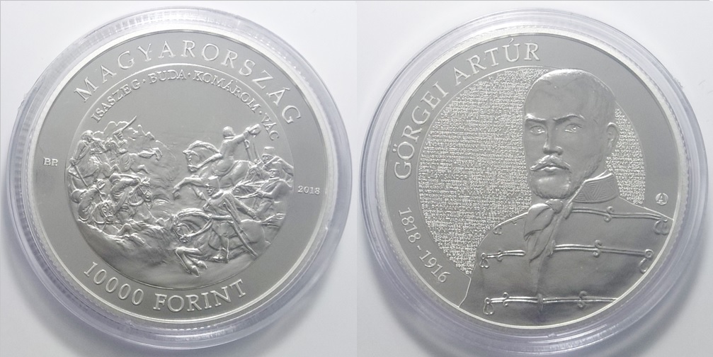 2018 Görgei Artúr 10000 forint